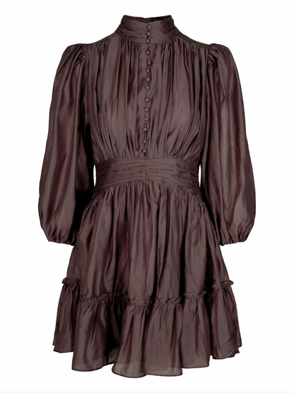 Golightly Vanity Kjole - Coffee Brown