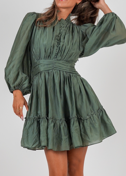 Golightly Vanity Kjole - Hunter Green