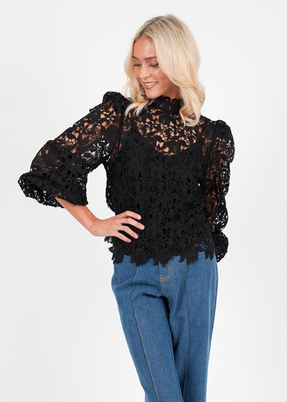 Golightly Becca Blouse - Black