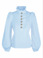 Golightly Sally Blouse - Light Blue