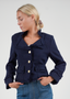 Golightly Tweed jakke - Navy