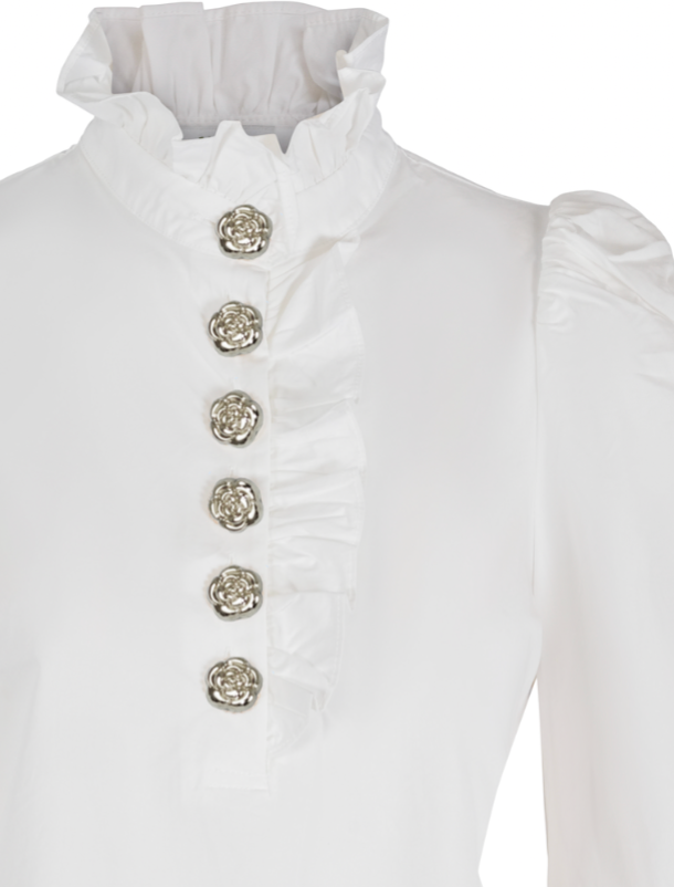 Golightly Sally Bluse - White