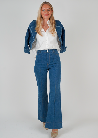 Golightly Bless Jeans - Washed Denim