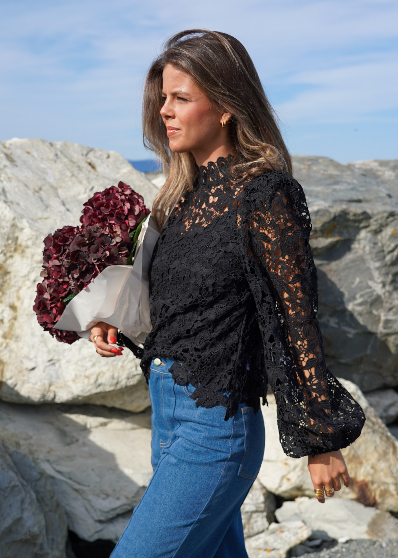 Golightly Becca Blouse - Black
