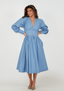 Golightly Riviera kjole - Blue