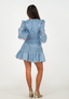 Golightly Castle Lace kjole - Dusty Blue