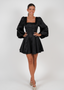 Golightly Sophie Satin kjole - Black