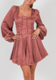 Golightly Sophie Satin kjole - Blush Pink