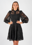 Golightly Fleur Kjole - Black