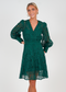 Golightly Lace kjole - Deep Green