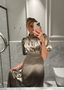 Golightly Holly Kjole: Long - Metallic Champagne