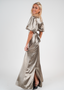 Golightly Holly Kjole: Long - Metallic Champagne