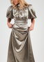 Golightly Holly Kjole: Long - Metallic Champagne