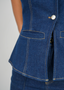 Golightly Jane Vest - Midnight Blue Denim