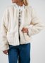 Golightly Faux Fur Jacket - Off White