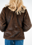 Golightly Faux Fur Jacket - Brown
