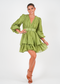 Golightly Abina kjole - Kelly Green