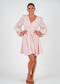 Golightly Queen Satin kjole - Pink