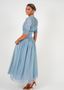 Golightly Fever kjole - Dusty Blue