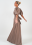 Golightly Holly kjole: Long - Taupe