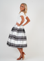 Golightly Mary Skirt - Black/White