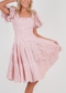 Golightly Elina Lace Kjole - Baby Pink