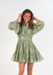 Golightly Vanity kjole - Dusty Green