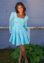 Golightly Sophie Lace kjole - Aqua
