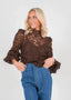 Golightly Becca bluse - Brown