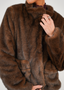 Golightly Faux Fur Jacket - Brown