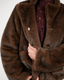 Golightly Faux Fur Jacket - Brown