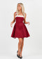 Golightly Hennie kjole: Short - Deep Red