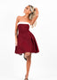 Golightly Hennie kjole: Short - Deep Red