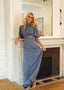Golightly Holly kjole: Long - Cold Blue