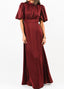 Golightly Holly kjole: Long - Maroon