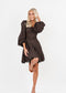 Golightly Sophie Lace kjole - Coffee Brown