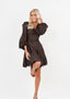 Golightly Sophie Lace kjole - Coffee Brown