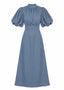 Golightly Holly kjole: Long - Cold Blue
