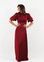 Golightly Holly kjole: Long - Maroon