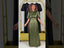 Golightly Holly Kjole: Long - Olive Green