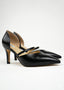 Golightly Ellemy Leather Pumps - Black Calf