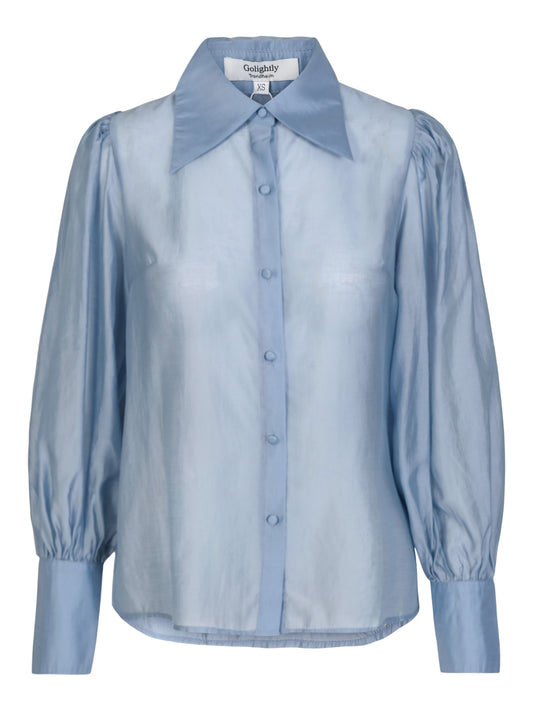 French favorite blouse - Dusty Blue