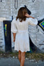 Golightly Butterflies Kjole - White