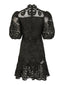 Golightly Monstera kjole - Black