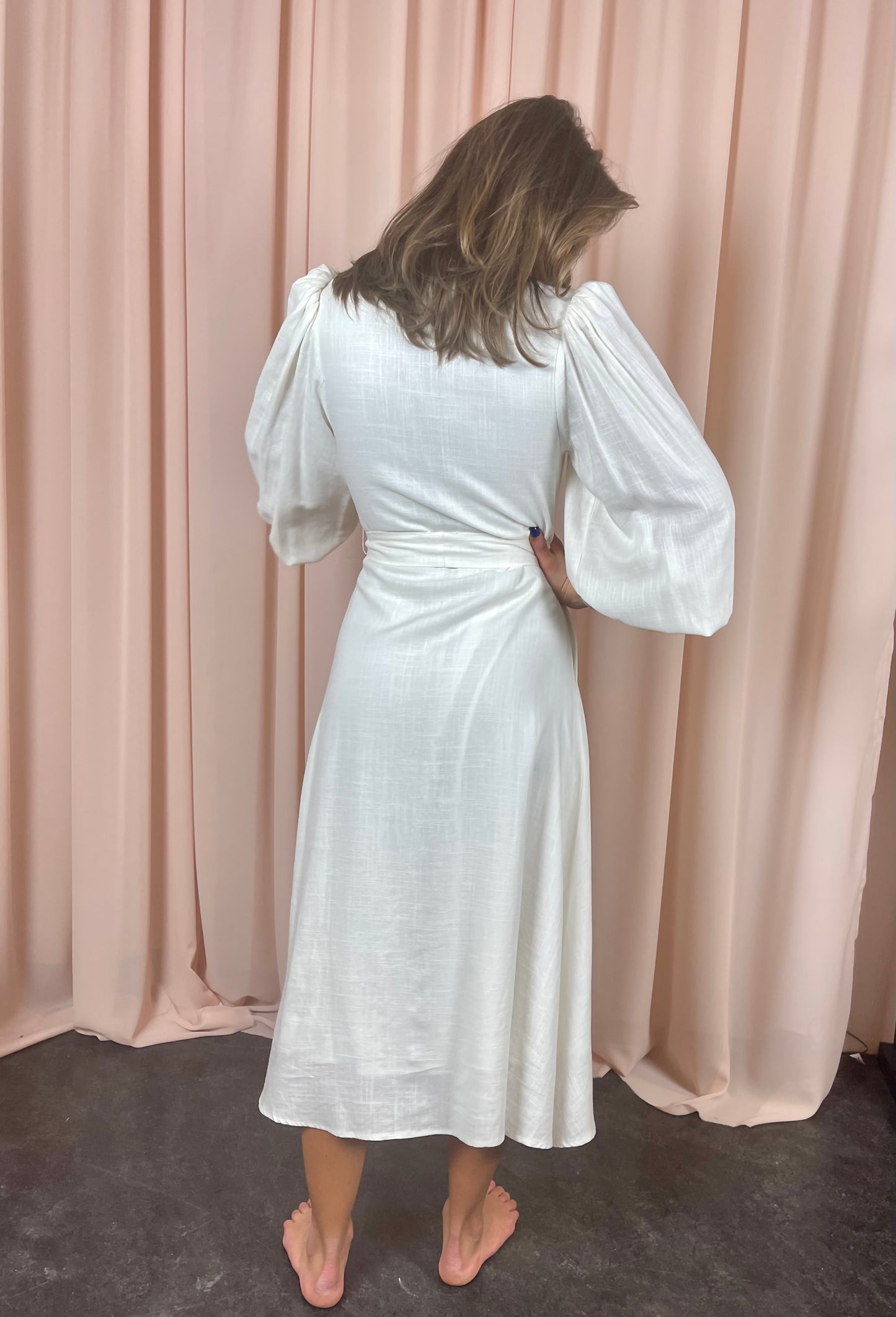 Bohemian Dress - White