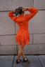 Golightly Dreamers Kjole - Orange