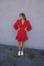 Golightly Castle Kjole - Deep Red