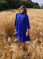 Golightly Windy Dress - King blue