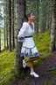 Golightly Rokokko Kjole - White