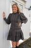 Golightly Gold Kjole - Dark Brown